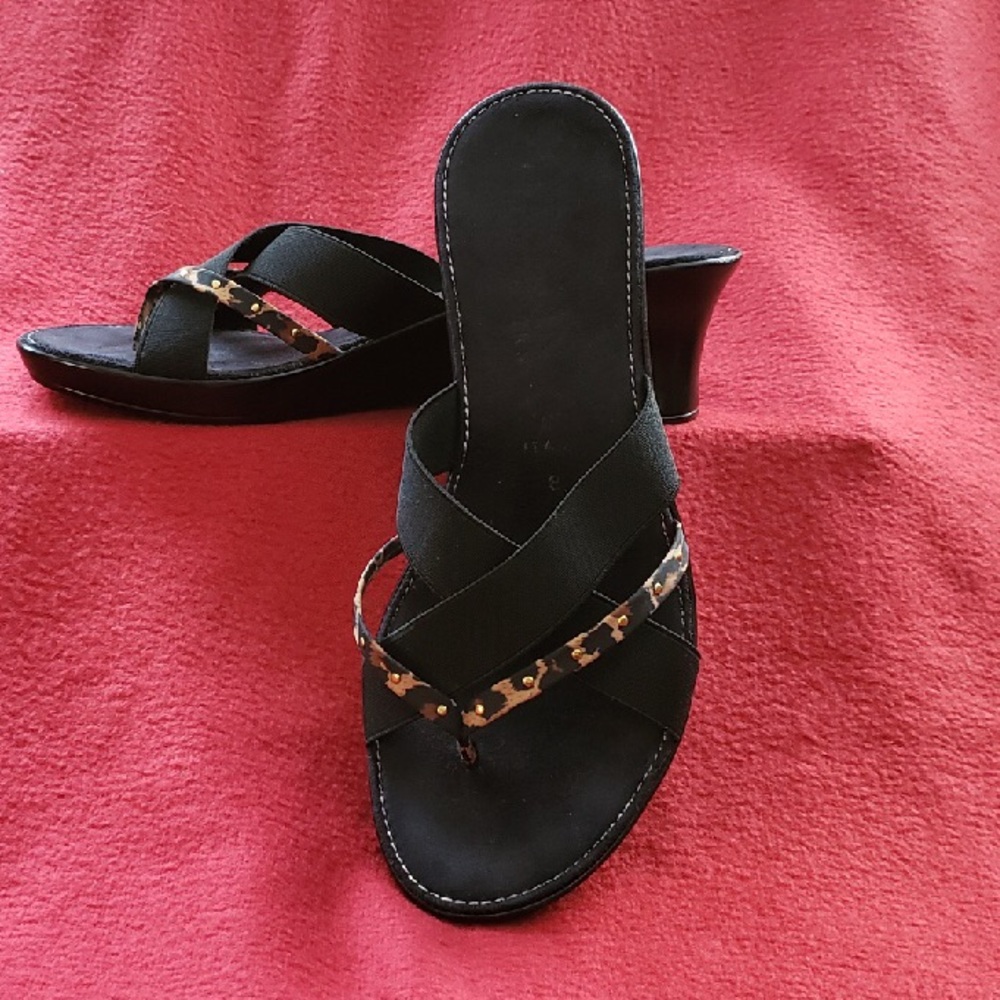 Italian Shoemakers wedge sandals